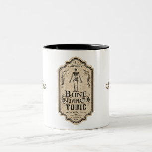 Em Dois Tons Caneca de Café com Rótulo de Poção de Apothecaria 