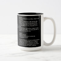 Caneca de Café com Simbolismo de Corvidae