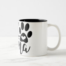 Caneca de café com tema para cães