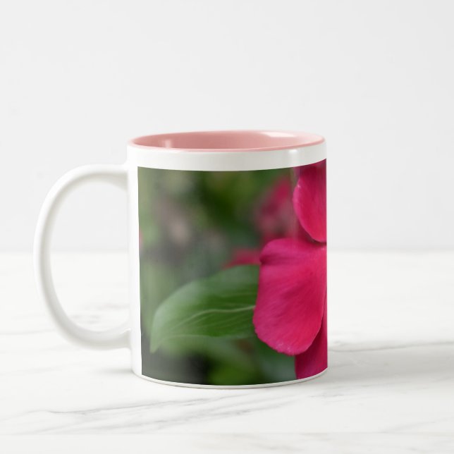 Em Dois Tons Caneca de café com tom rosa (Esquerda)