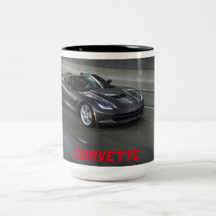 Em Dois Tons Caneca de café convertível de Corveta