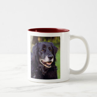 Em Dois Tons Caneca de café customizável