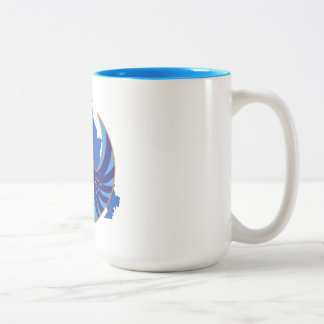 Em Dois Tons Caneca de Café da Aliança da Asa Azul