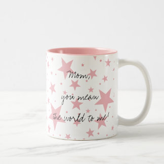 Em Dois Tons Caneca de café da mamã