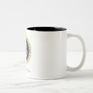 Em Dois Tons Caneca de café de Air Force One