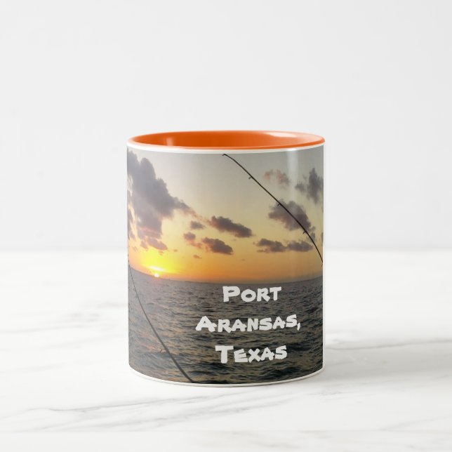 Em Dois Tons Caneca de café de Aransas do porto (Centro)