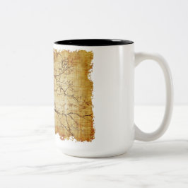 Em Dois Tons Caneca de café de aves