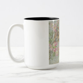 Em Dois Tons Caneca de café de aves