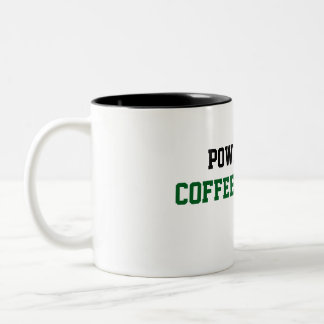 Em Dois Tons Caneca de Café de Caça Engraçada Energizada por Ca