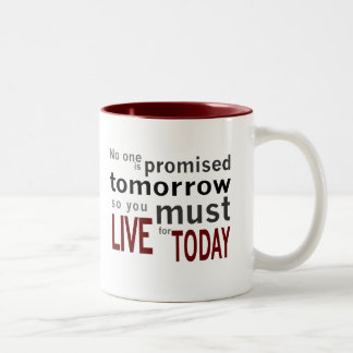 Em Dois Tons Caneca de café de Carpe Diem