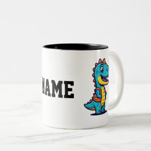 Em Dois Tons Caneca de Café de Dinossauro Fofo – Acessórios de 