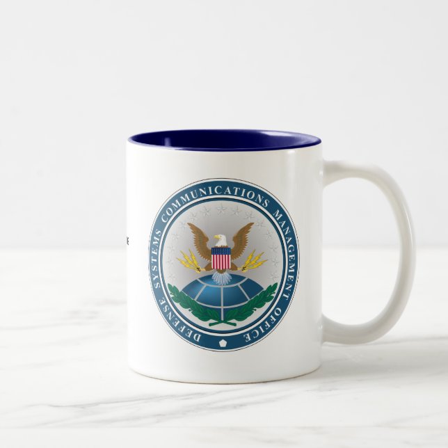 Em Dois Tons Caneca de café de DSCMO grande (Direita)