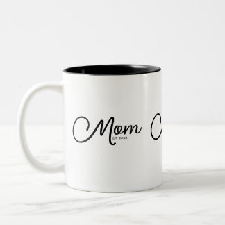 Em Dois Tons Caneca de Café de Duas Cores Presente para a Mamãe
