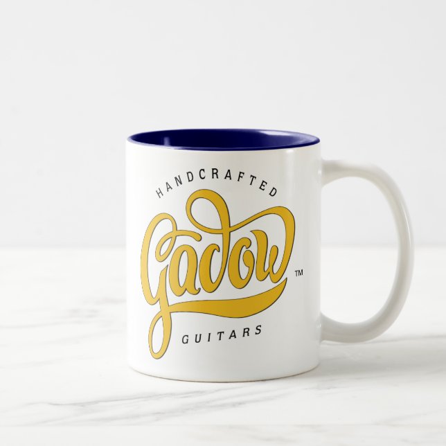 Em Dois Tons Caneca de café de Gadow (Direita)