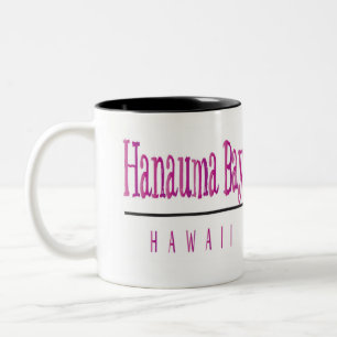 Em Dois Tons Caneca de café de Havaí