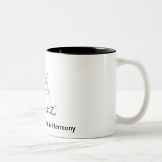 Em Dois Tons Caneca de café de Hoofbeatz