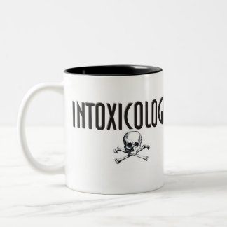 Em Dois Tons Caneca de café de Intoxicologist