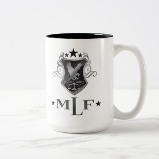 Em Dois Tons Caneca de café de MLF