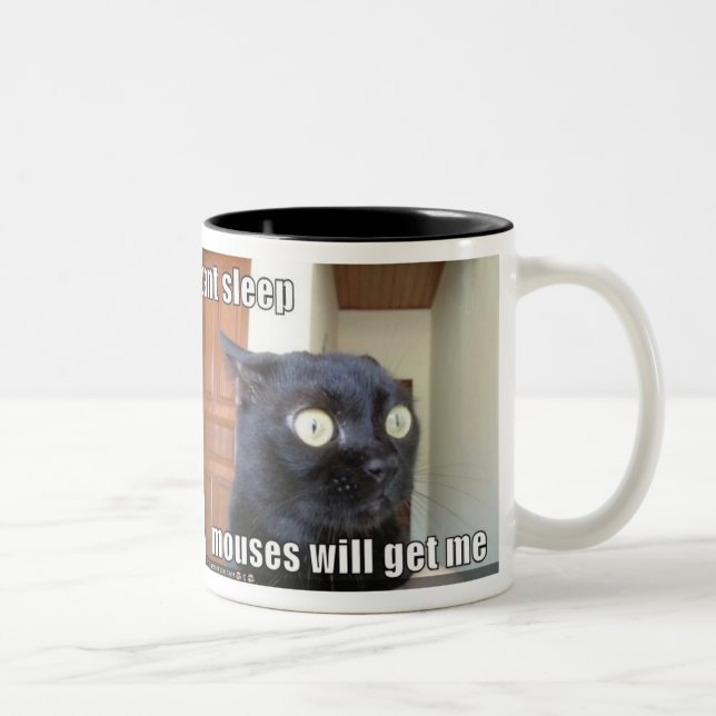 Em Dois Tons Caneca de café de Mouses (Direita)