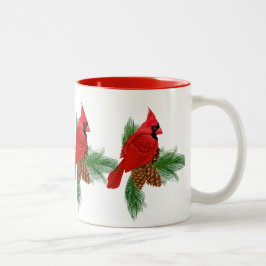 Em Dois Tons Caneca de café de Natal, Feriado