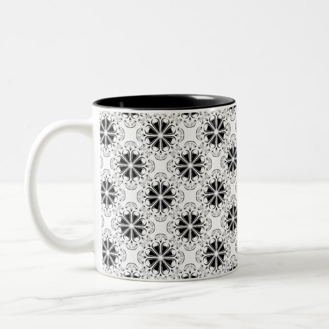 Em Dois Tons Caneca de café de Octoskull (Esquerda)