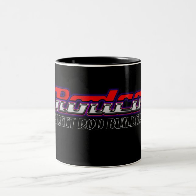 Em Dois Tons Caneca de café de Rodco (Centro)