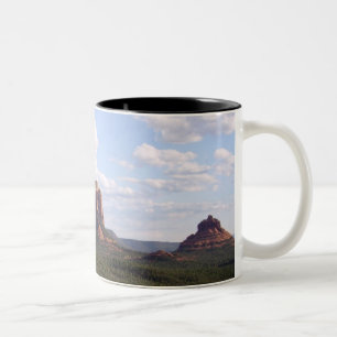 Em Dois Tons Caneca de café de Sedona