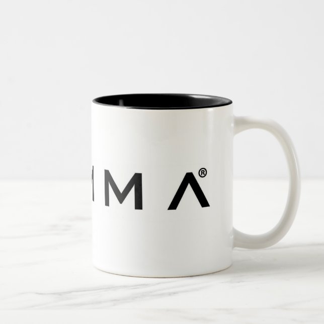 Em Dois Tons Caneca de café de Vemma (Direita)