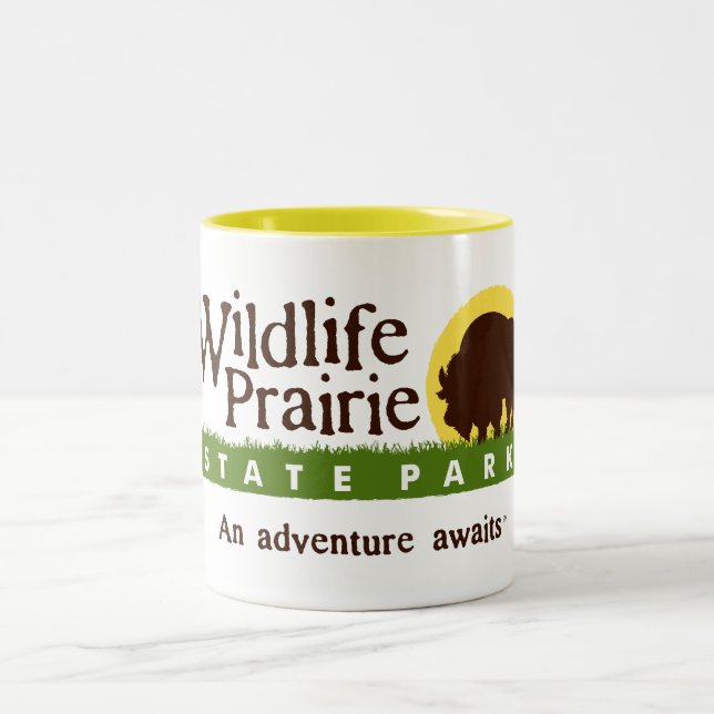 Em Dois Tons Caneca de café de WPSP (Centro)