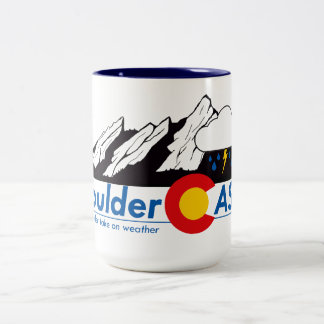 Em Dois Tons Caneca de café do 2-Tom 15 onças