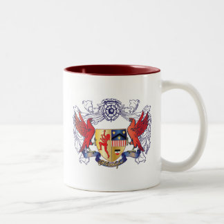 Em Dois Tons Caneca de café do CoA