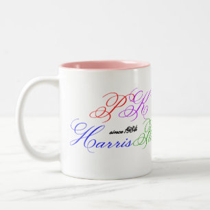 Em Dois Tons Caneca de café do desenhista do lugar de PkHarris