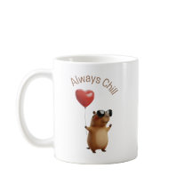 Caneca de Café do Dia dos Namorados do Capivara Fo