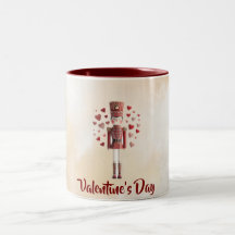 Caneca de Café do Dia dos Namorados Doce Nutcracke