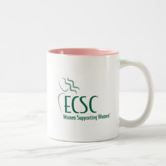 Em Dois Tons Caneca de café do ECSC