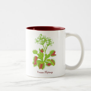 Em Dois Tons Caneca de café do Flytrap de Venus