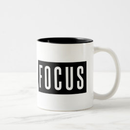 Em Dois Tons Caneca de café do FOCO
