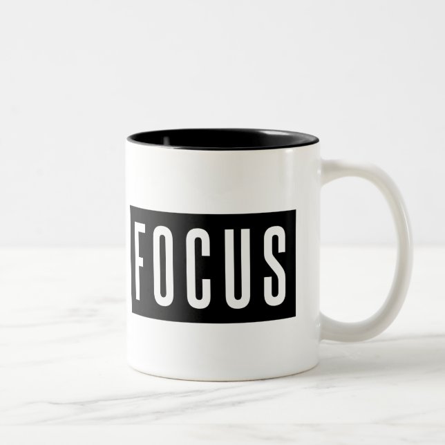 Em Dois Tons Caneca de café do FOCO (Direita)