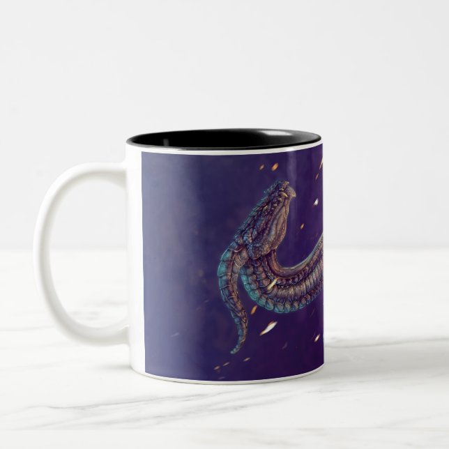Em Dois Tons Caneca de café do insurrecto de Garon Whited (Esquerda)