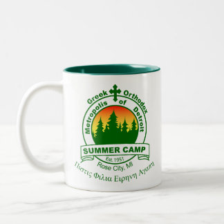 Em Dois Tons Caneca de café do logotipo de MDSC