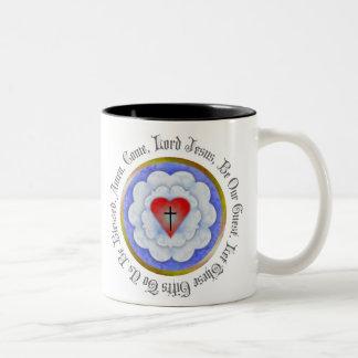 Em Dois Tons Caneca de café do Lutheran