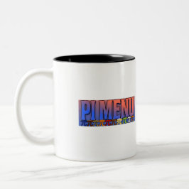 Em Dois Tons Caneca de Café do Menu Pi da Moda – Presente Diver