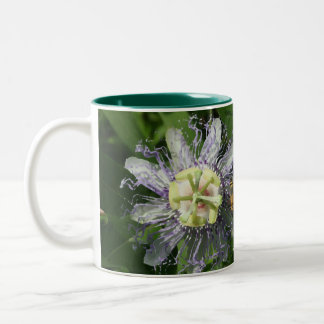 Em Dois Tons Caneca de café do Passionflower