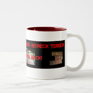 Em Dois Tons Caneca de café do sangue do acampamento