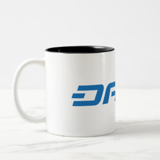 Em Dois Tons Caneca de café do traço