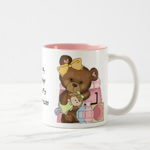 Em Dois Tons Caneca de café do vendedor dos cosméticos do mun
