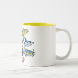 Em Dois Tons Caneca de café dobrando da sociedade de St