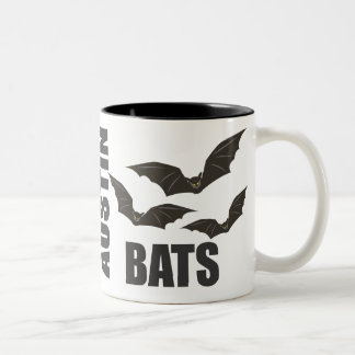 Em Dois Tons Caneca de café dos bastões de Austin