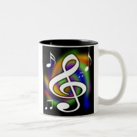 Caneca de café dos melómanos