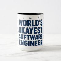 Caneca de Café Engraçada de Software Engineer Medi